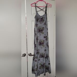 TORRID Maxi Jersey Tiered Strappy Dress